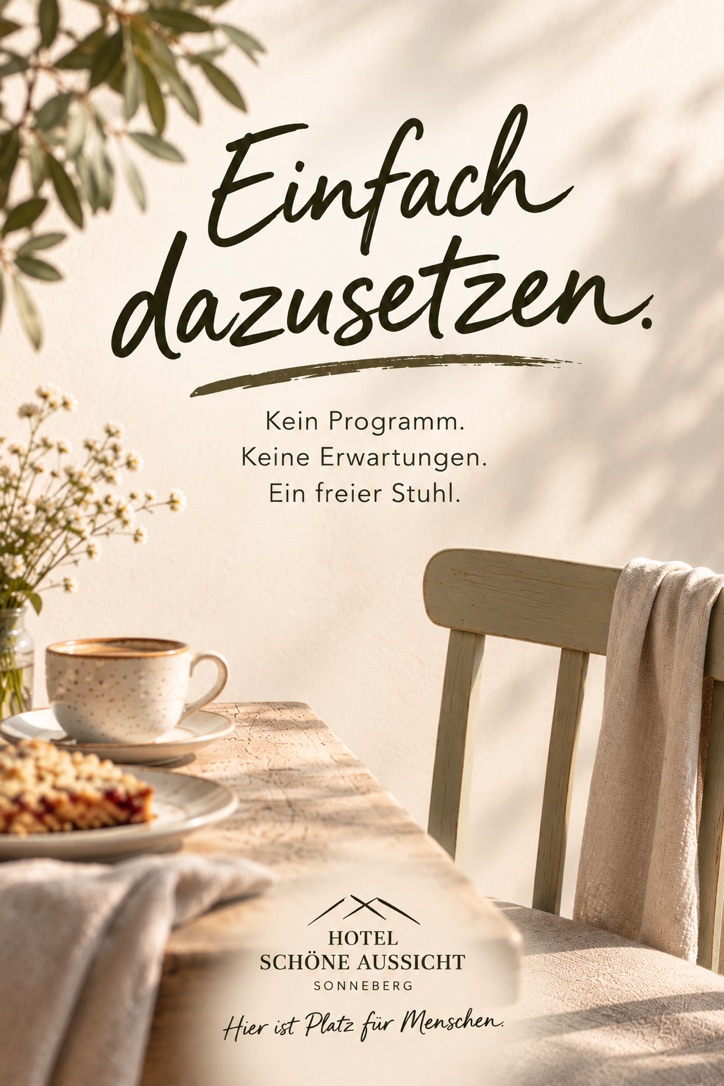 Einfach dazusetzen – Kaffee, Kuchen und Begegnungen im Hotel Schöne Aussicht